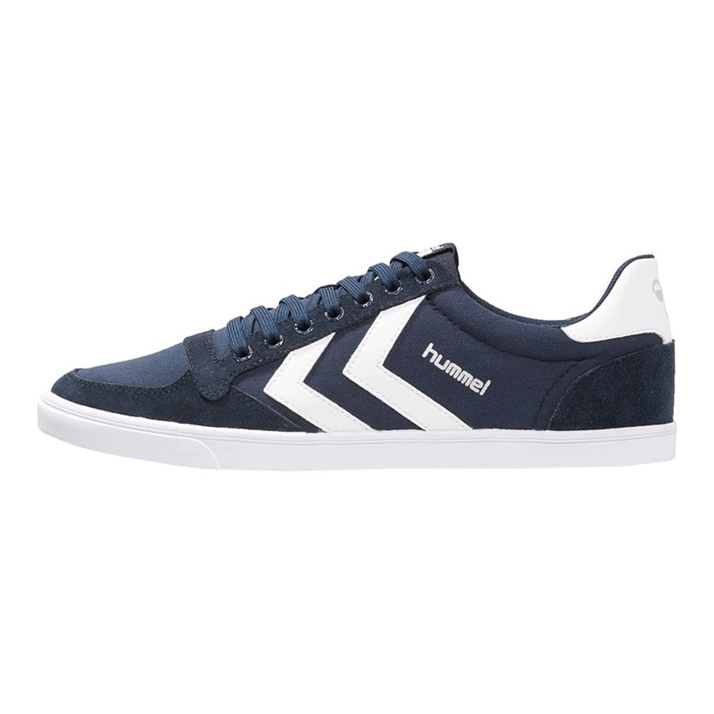 Кроссовки Hummel Slimmer Stadil, dress blue/white - фото