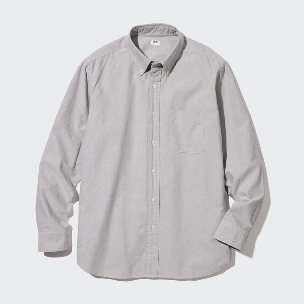 

Рубашка Uniqlo, серый