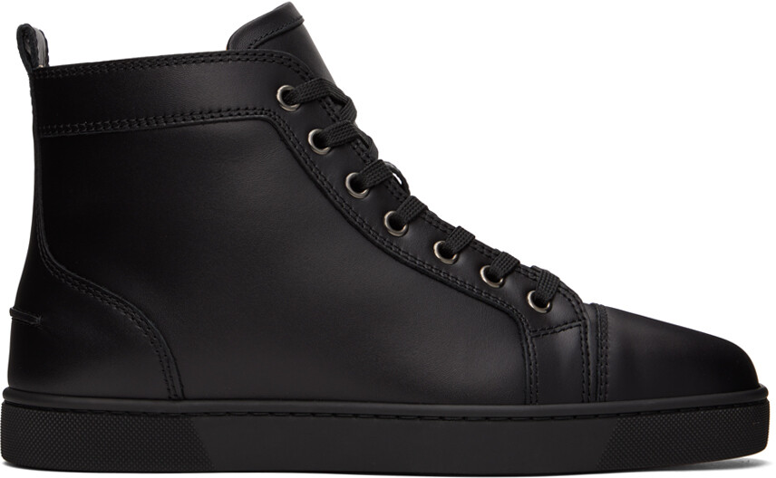 

Черные кроссовки Louis Christian Louboutin, Черный