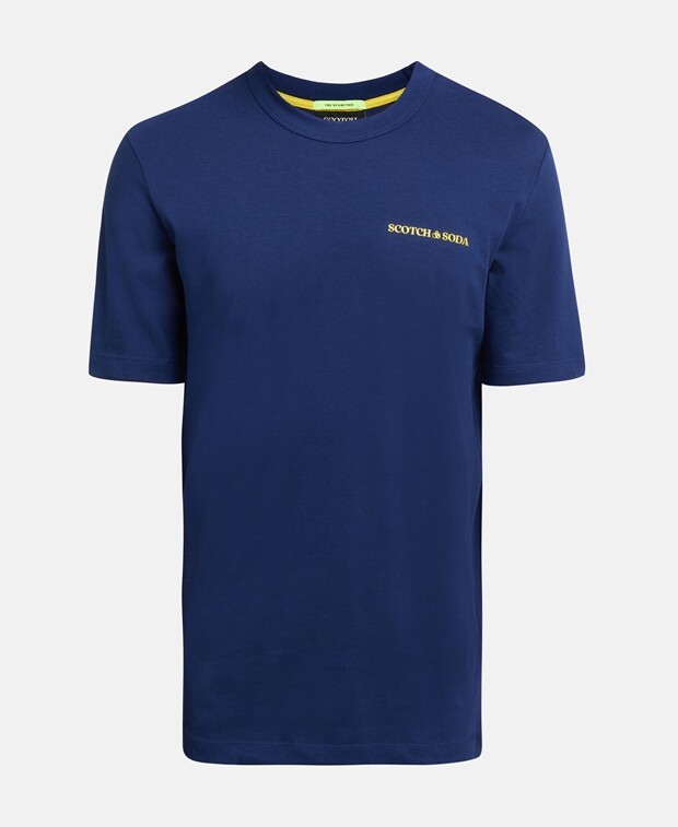 

Органик топ Scotch & Soda, темно-синий