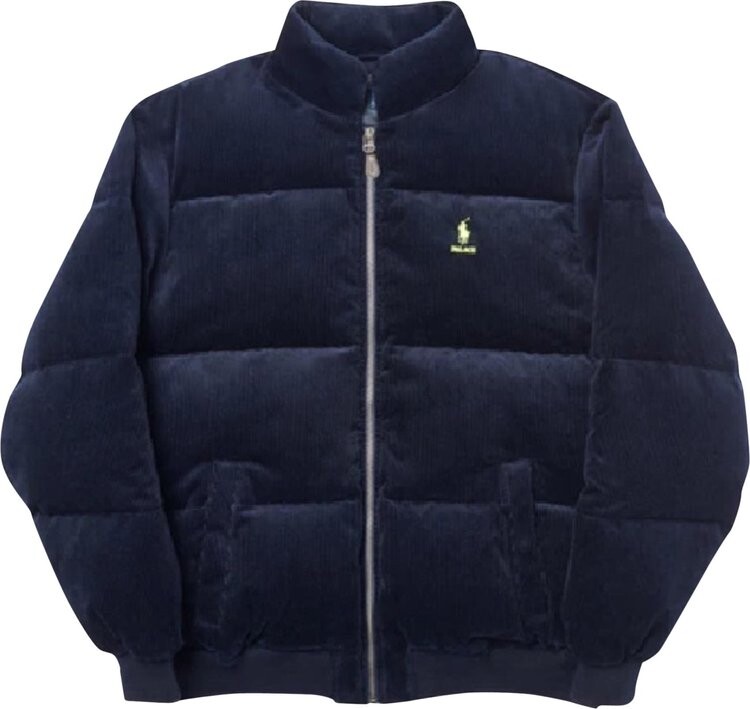 

Куртка Palace x Ralph Lauren Corduroy Down Jacket 'Aviator Navy', синий
