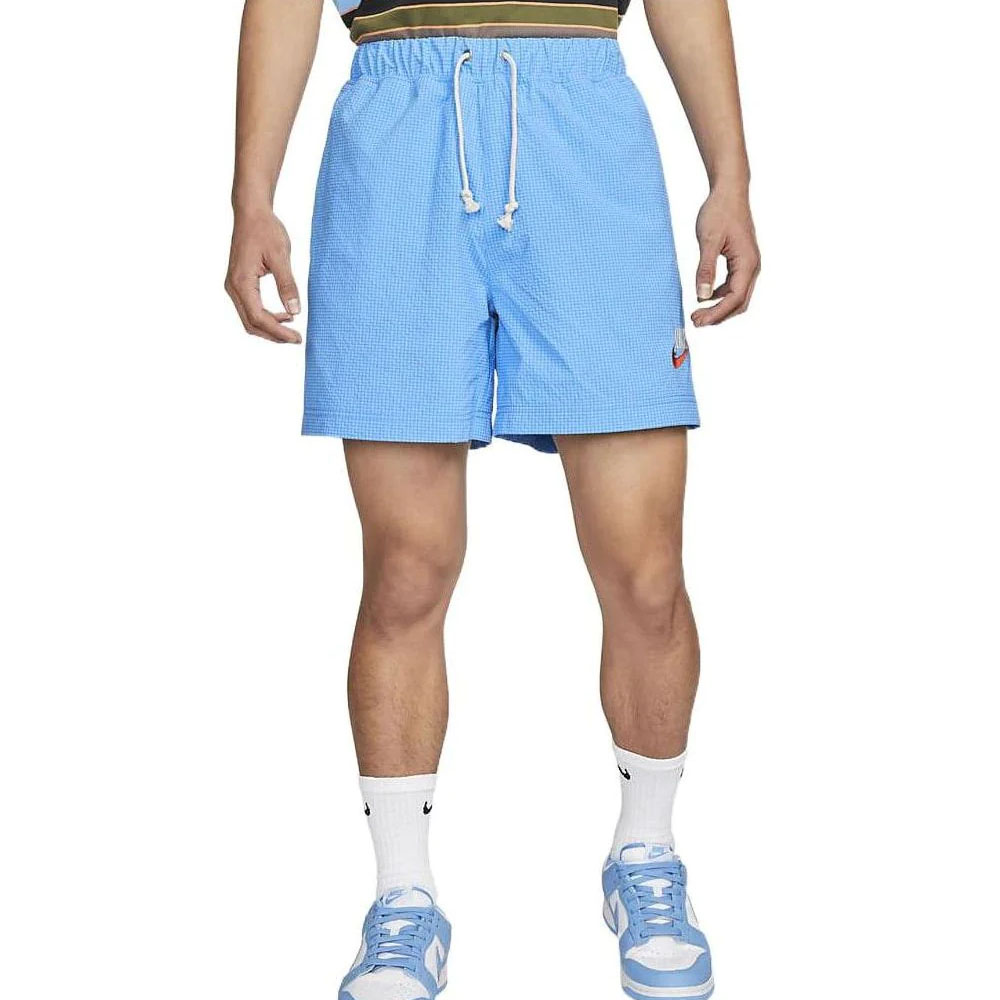 цена Шорты Nike Sportswear Lined Woven, голубой