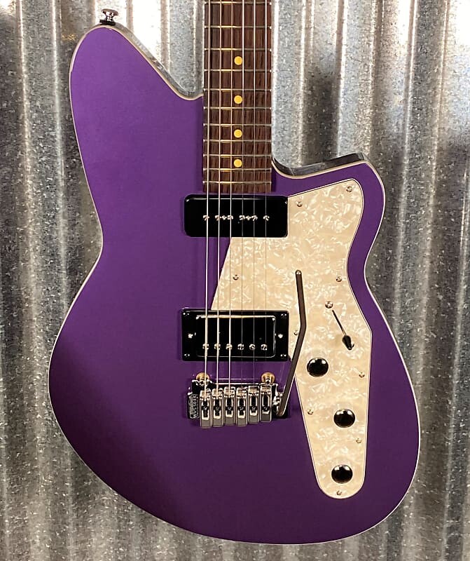 

Электрогитара Reverend Guitars Double Agent W Italian Purple Guitar #4233