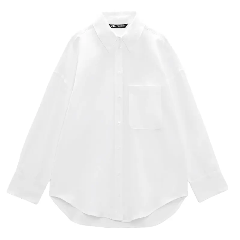 

Рубашка Zara Oxford, белый