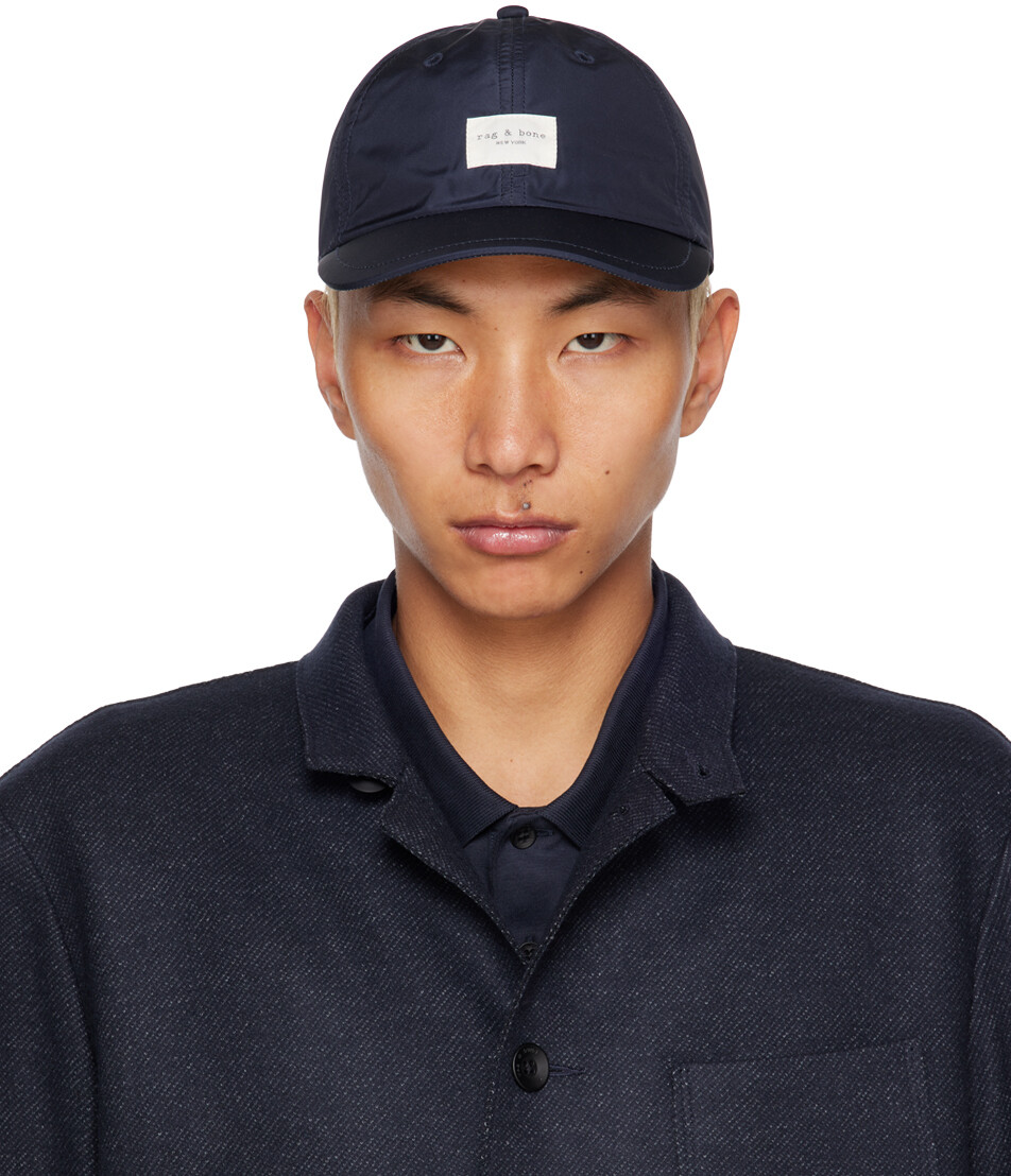 

Темно-синяя бейсболка Addison rag & bone