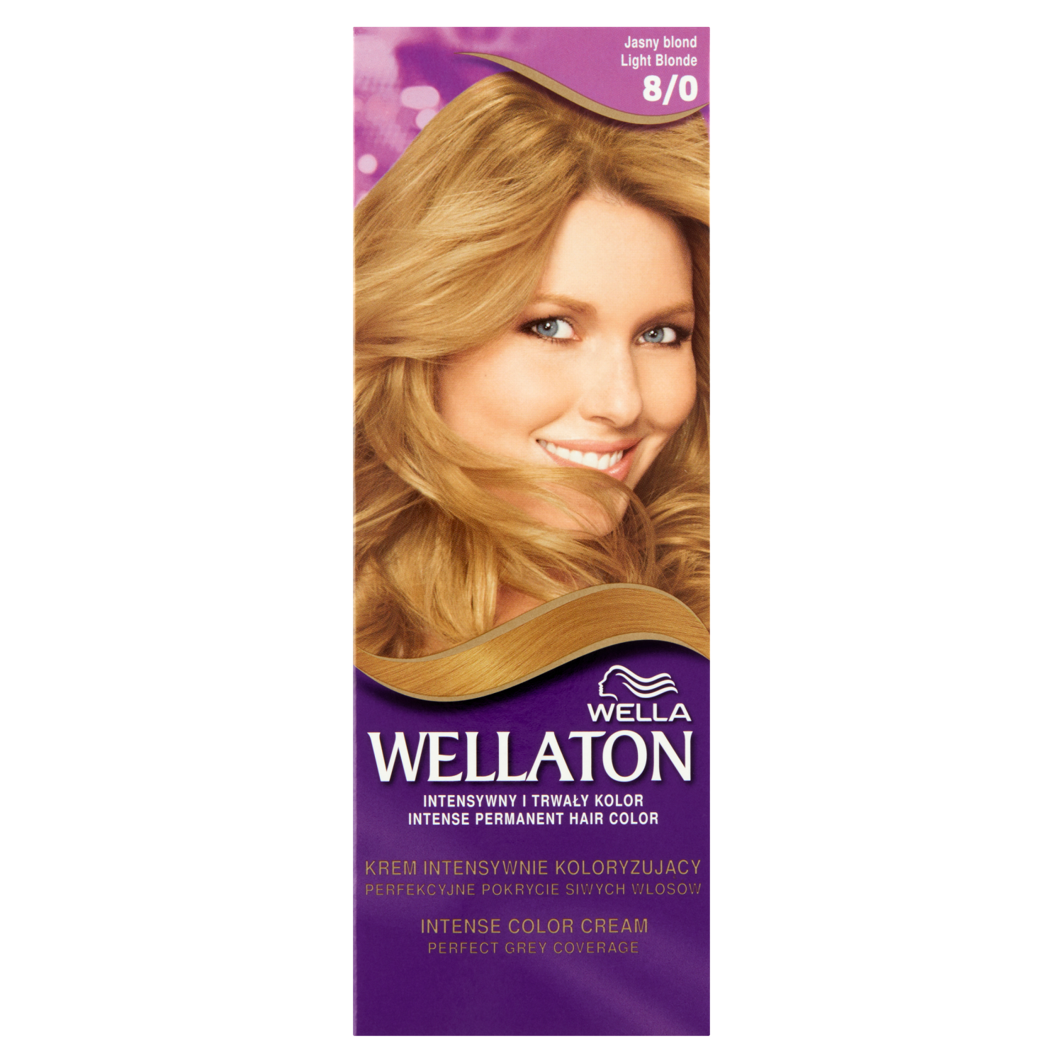 Wella Wellaton крем-краска 8/0 светло-русый, 1 упаковка – заказать из-за  границы с доставкой в «CDEK.Shopping»