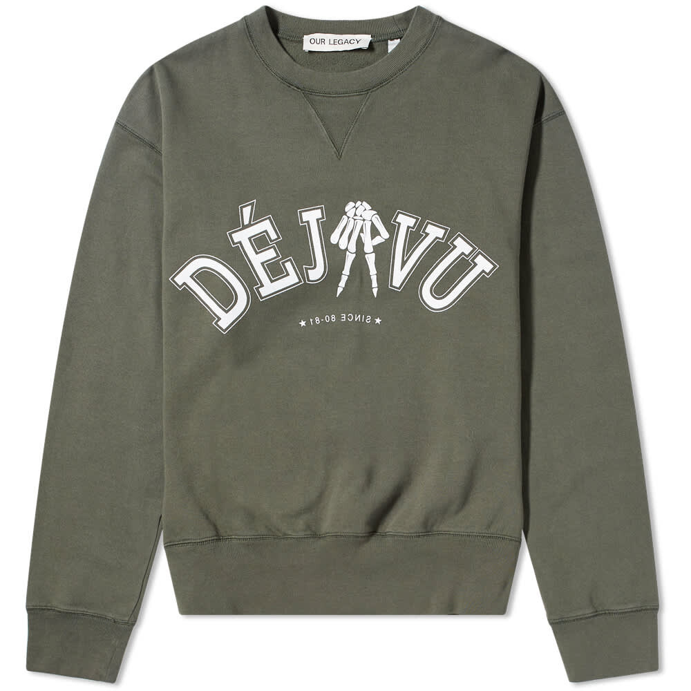 

Толстовка Our Legacy Deja Vu Base Crew Sweat