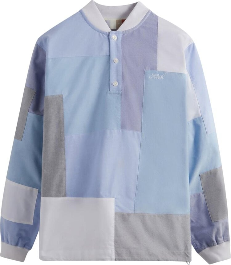 

Пуловер Kith Patchwork Oxford Pearson Henley Pullover 'Prestige', разноцветный