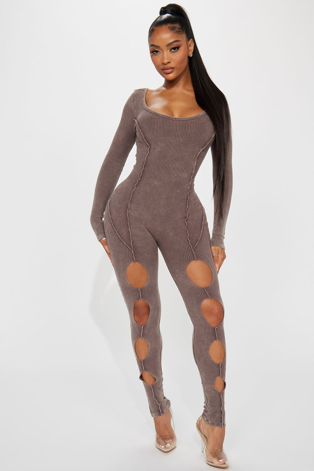 

Комбинезон Fashion Nova MXJ4416FN, коричневый
