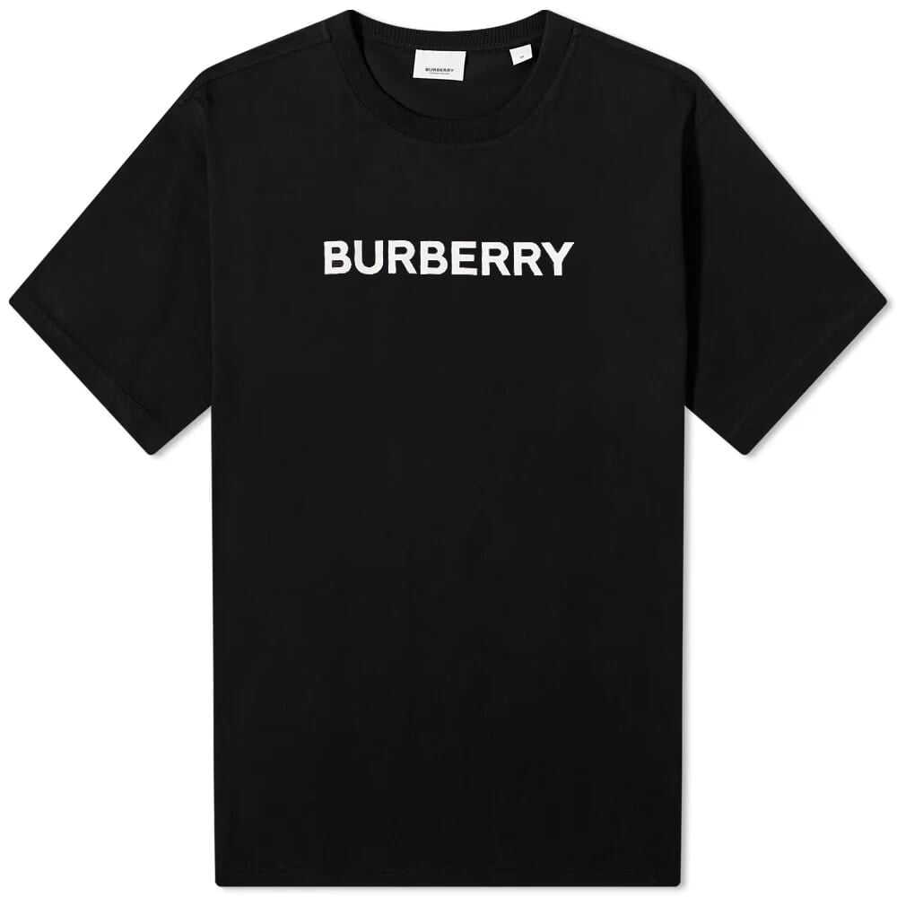 

Футболка Burberry Harriston Logo Tee, Черный