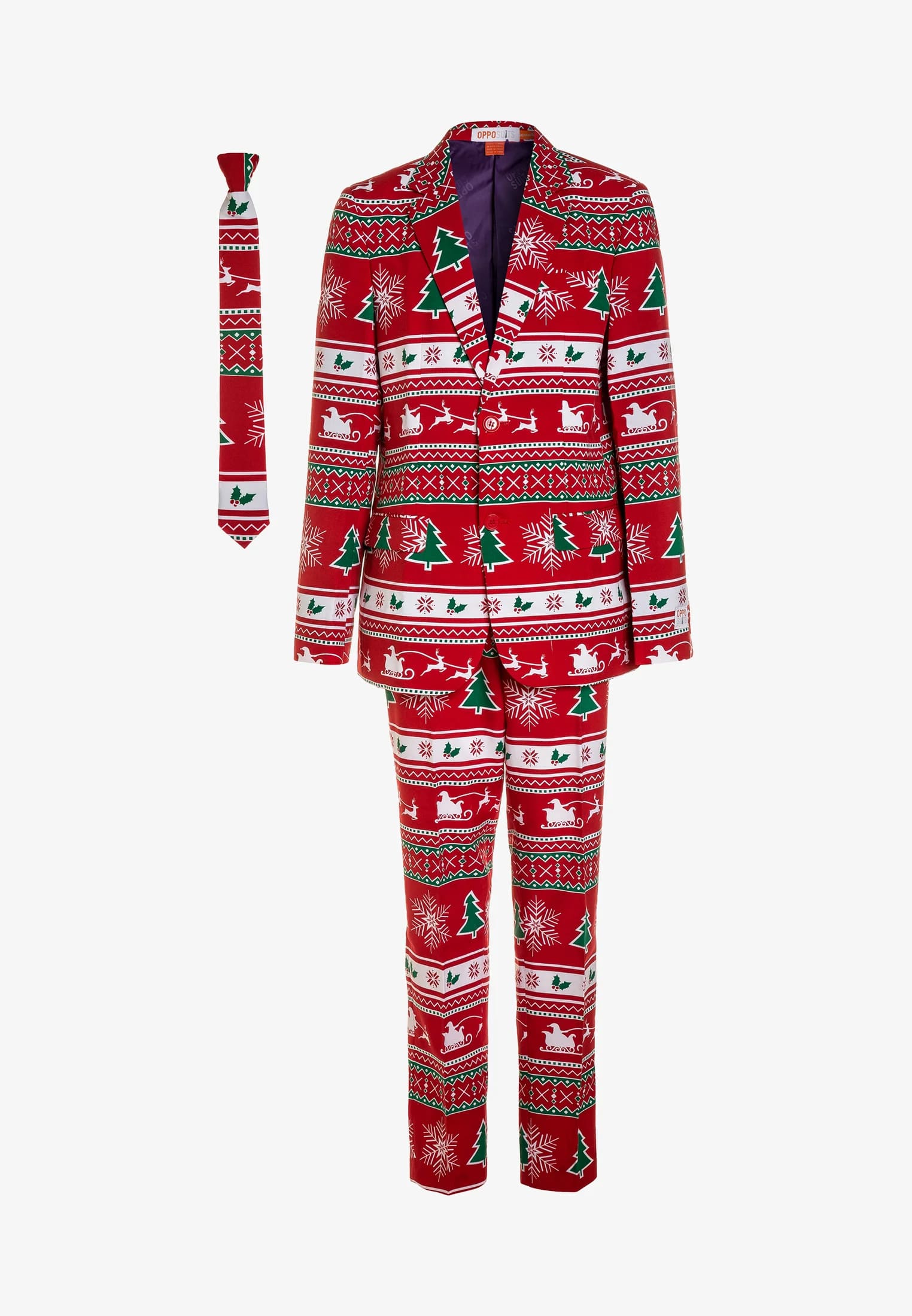Комплект Opposuits Teen Boys Winter Wonderland, 3 предмета, мультиколор мужской рождественский пиджак deluxe x mas icons opposuits