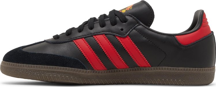 Adidas samba black store red