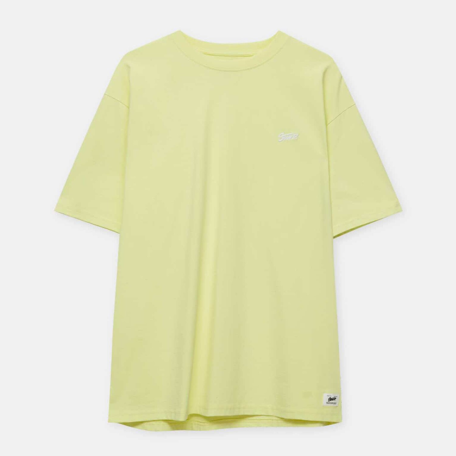 

Футболка Pull&Bear Stwd Logo, светло-зеленый