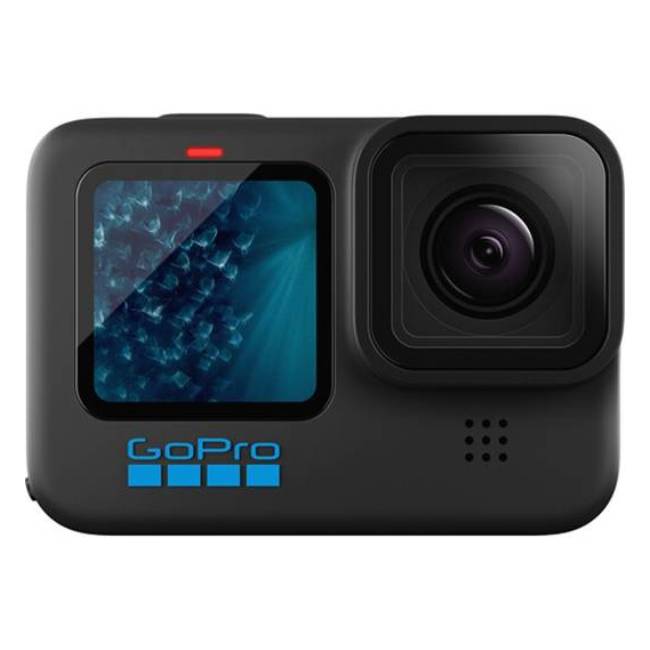 Экшн-камера GoPro HERO 11, черный аксессуары для камеры kingma go pro портативное зарядное устройство 5200 мач селфи палка ручной монопод для gopro hero 5 6 7 8 экшн камера s