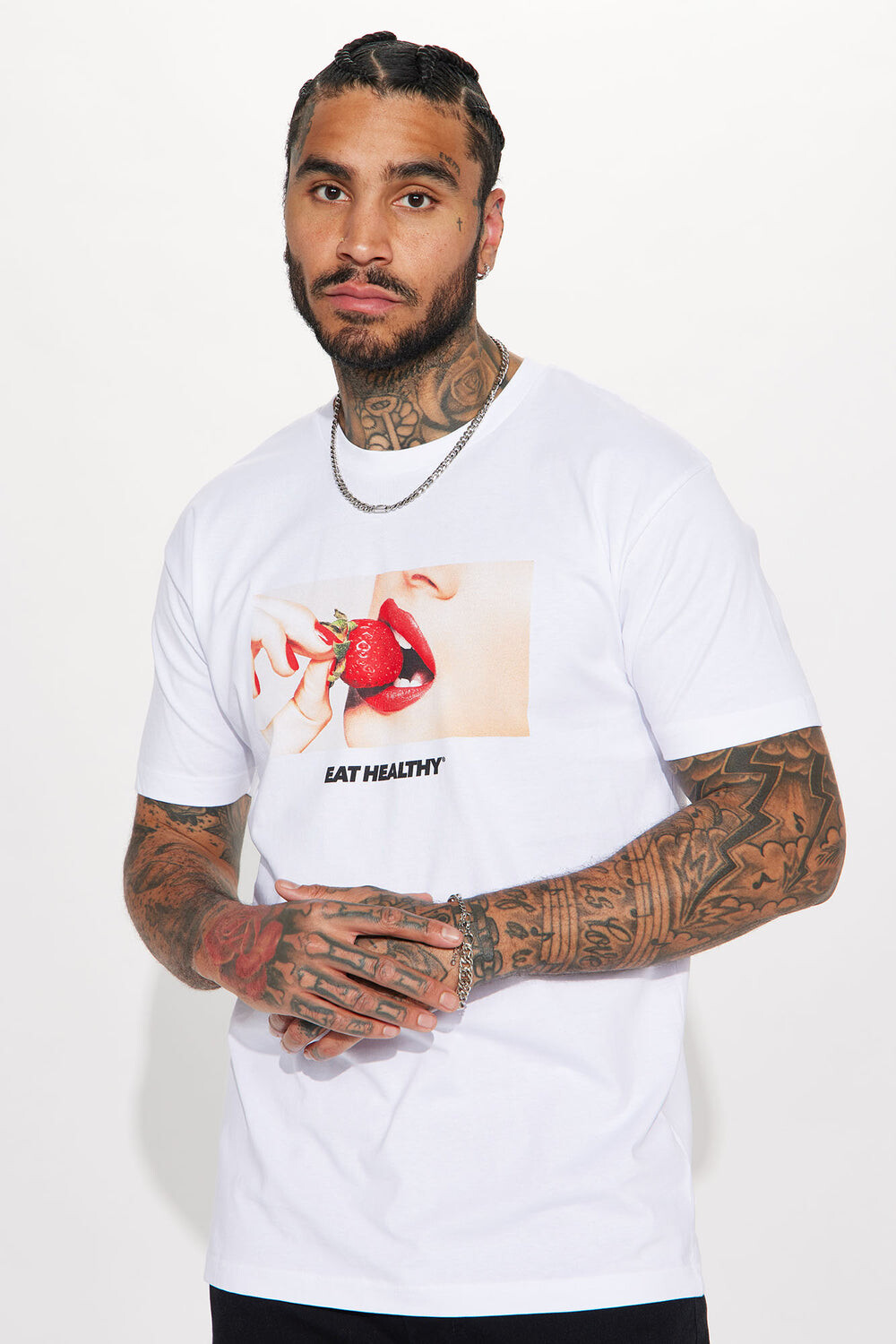 

Футболка Fashion Nova SPDN2246M, белый