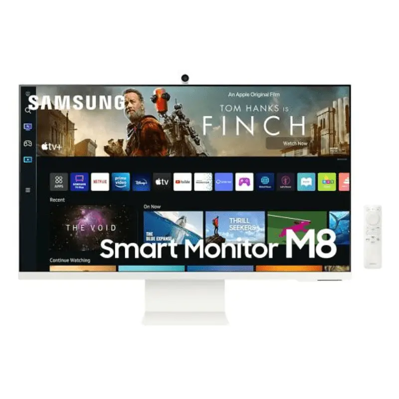 

Монитор Samsung M8 32" 4K UHD, Smart TV, камера, 60 Гц, 4 мс Gtg, 16: 9, HDR10, IoT Hub, HDMI, белый, LS32BM801UMXUE