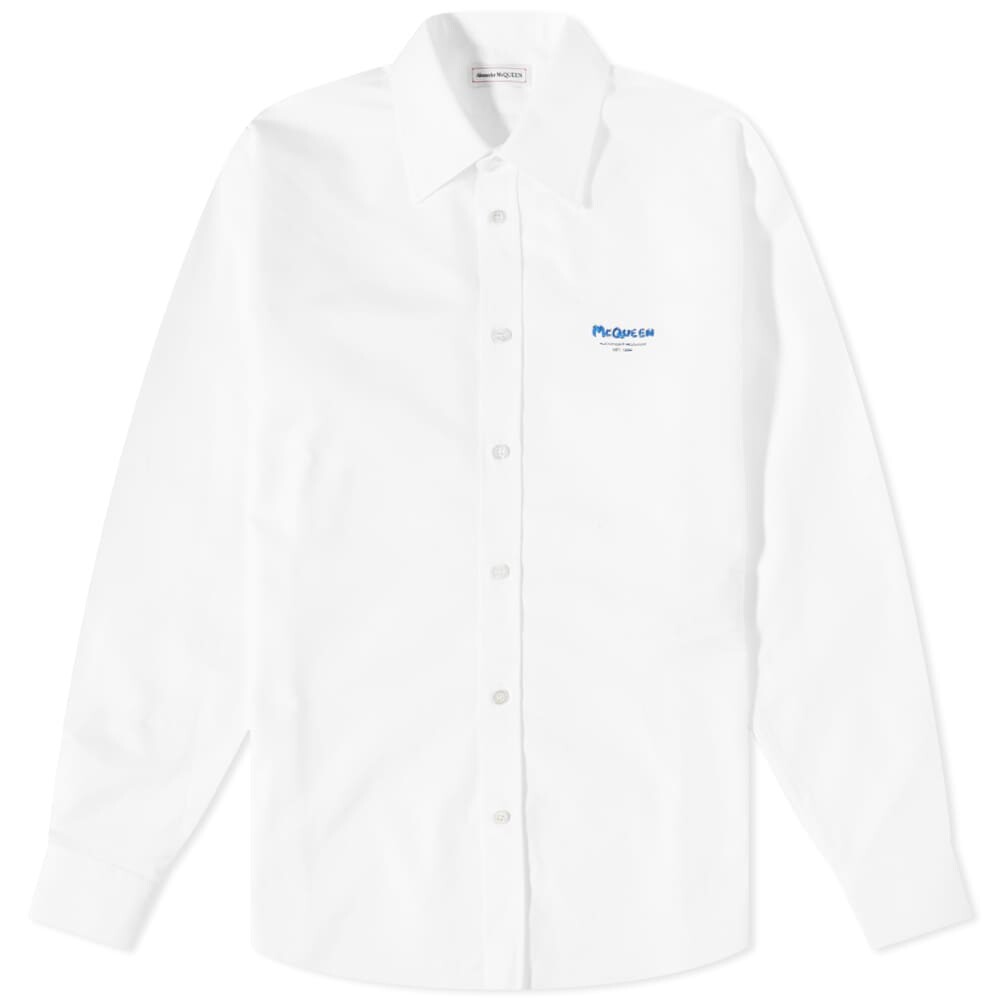 

Рубашка Alexander McQueen Logo Poplin Shirt