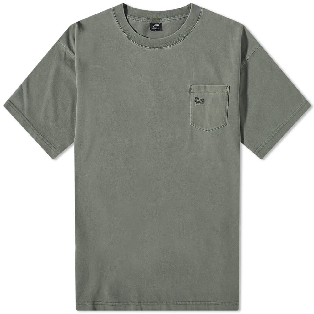 

Футболка Patta Washed Logo Pocket Tee
