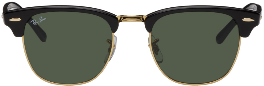 

Черные солнцезащитные очки Clubmaster Ray-Ban