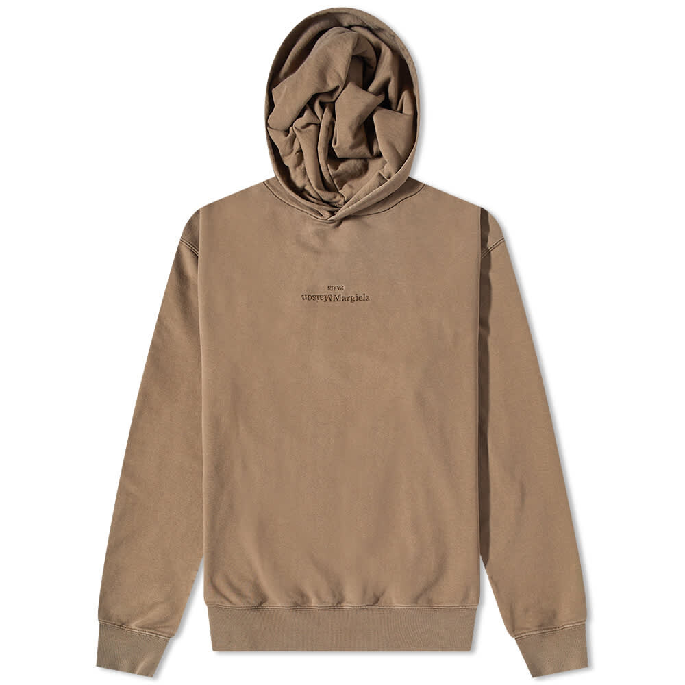

Толстовка Maison Margiela Embroidered Text Logo Hoody