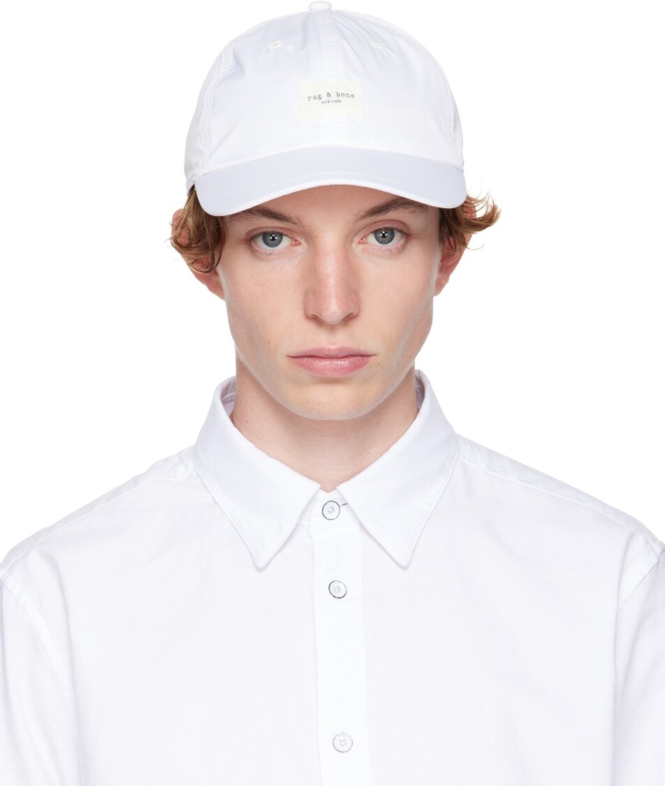 

Белая бейсболка Эддисон rag & bone