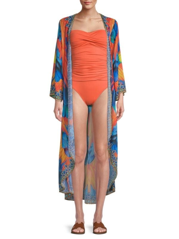 

Накидка fire kimono duster Ranee's Orange