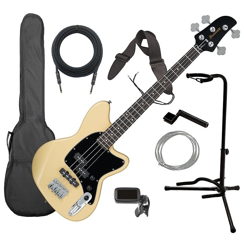 

Ibanez TMB30 Короткая мензура Talman Bass - Ivory BASS ESSENTIALS BUNDLE