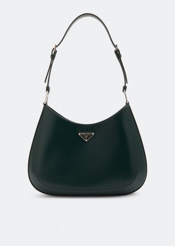 

Сумка PRADA Cleo leather shoulder bag, зеленый