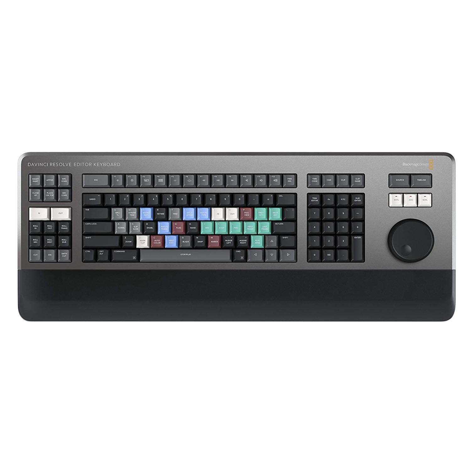 цена Монтажная клавиатура Blackmagic Design DaVinci Resolve Editor Keyboard, серый