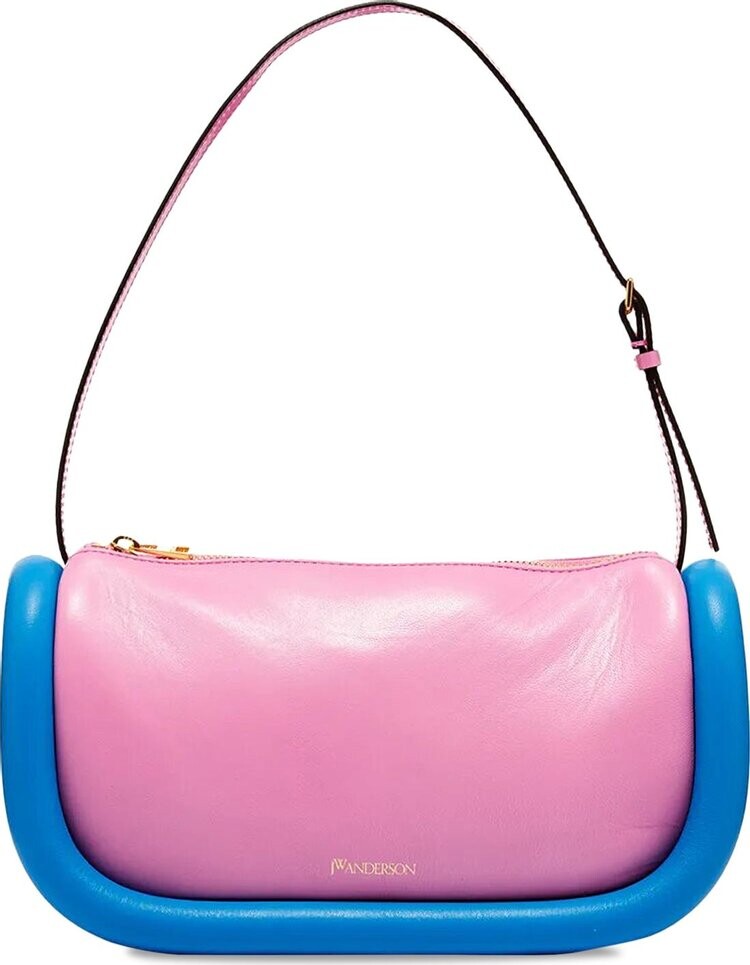 

Сумка JW Anderson Bumper Bag Pink/Cyan Blue, розовый