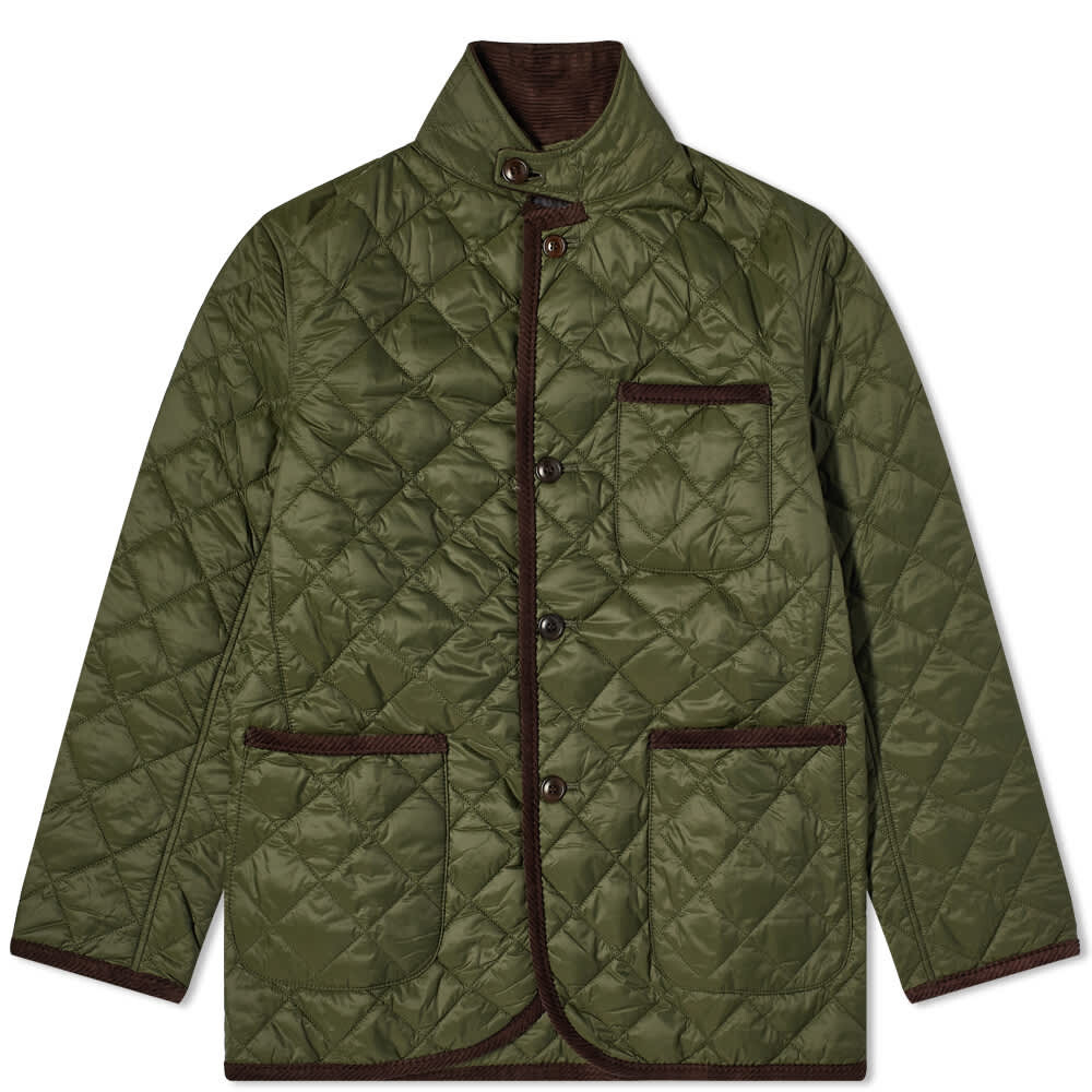 

Стеганая куртка Loitery из коллаборации с Engineered Garments Barbour