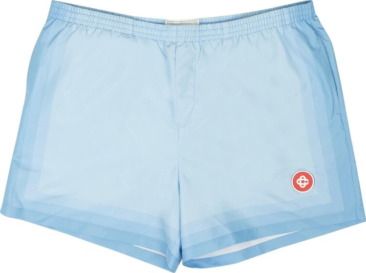 

Шорты Casablanca Printed Swim Shorts 'Gradient Blue', синий