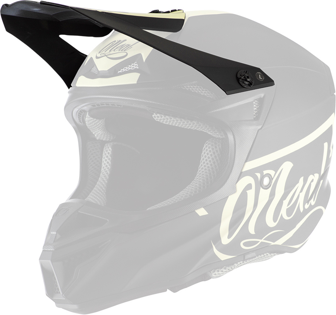 цена Козырек шлема Oneal 5Series Polyacrylite Reseda, черный