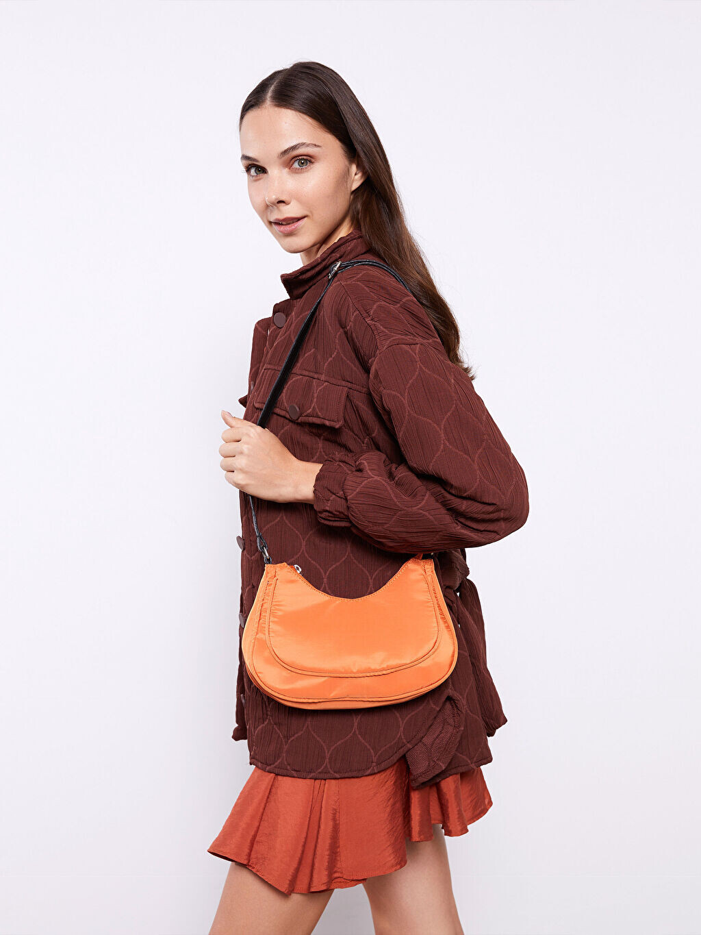 

Простая Женская сумка Baguette LCW Accessories