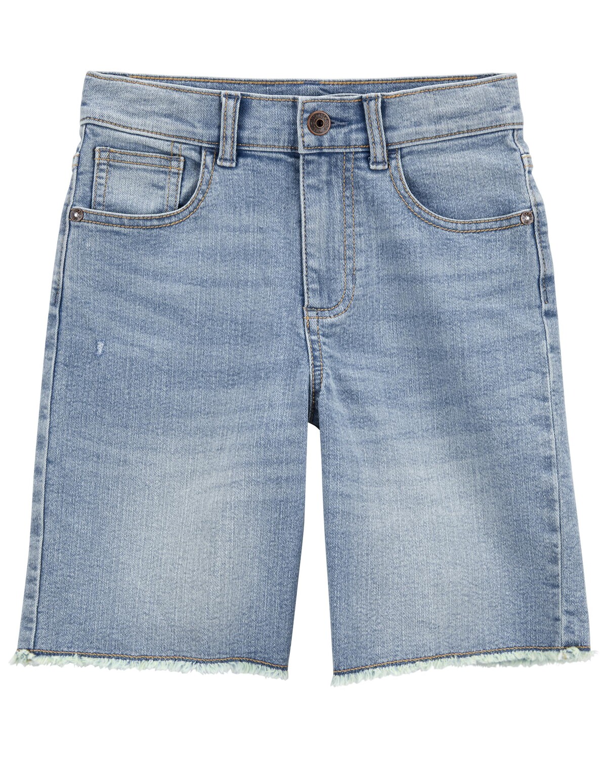 

Kid Iconic Denim Shorts: Distressed Remix Carter's