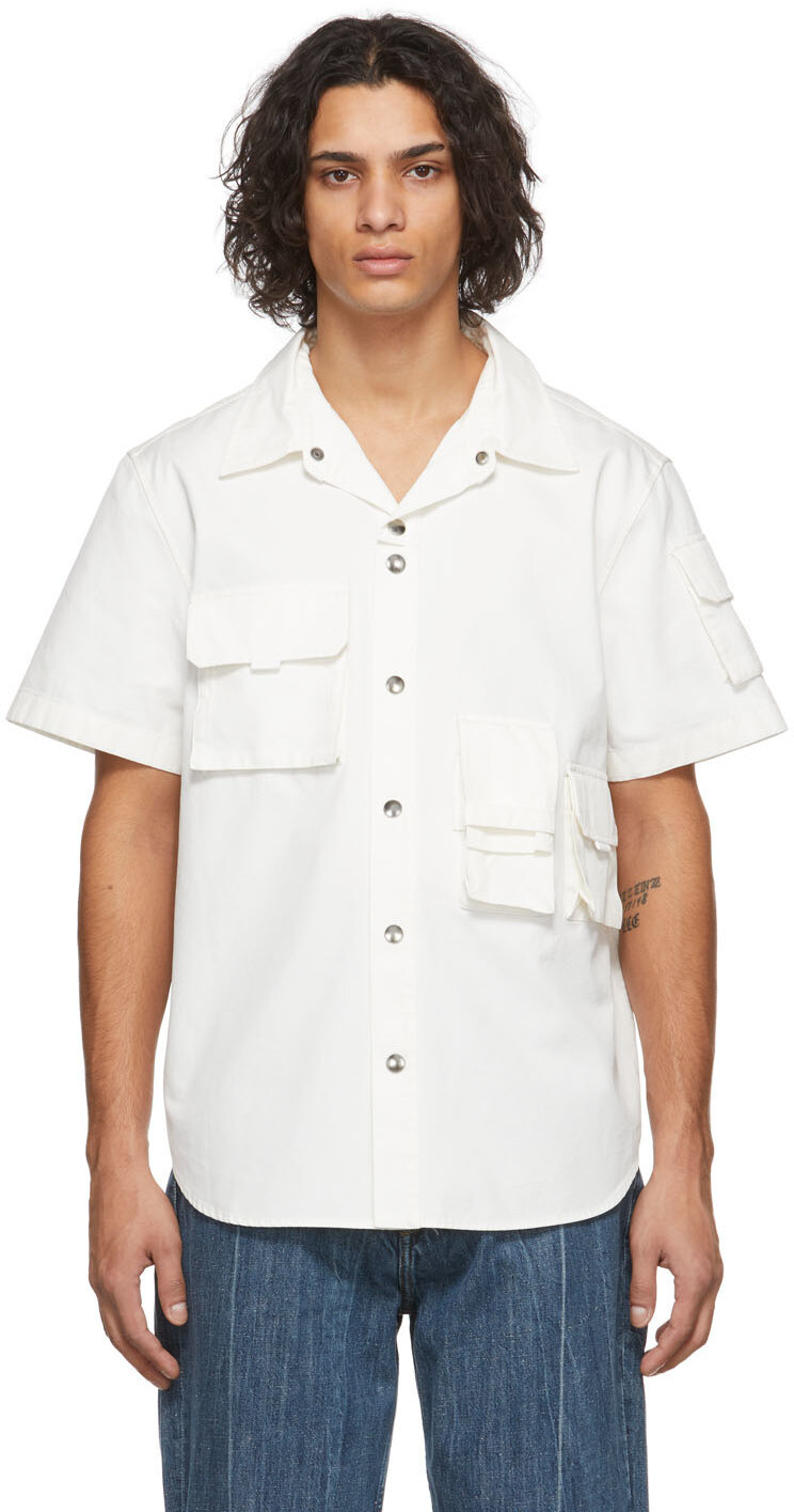 

Рубашка Off-White Utility с коротким рукавом Helmut Lang