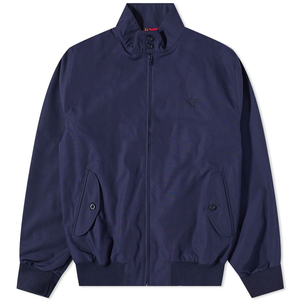 

Переиздания Made In England Куртка Harrington Fred Perry, Серый