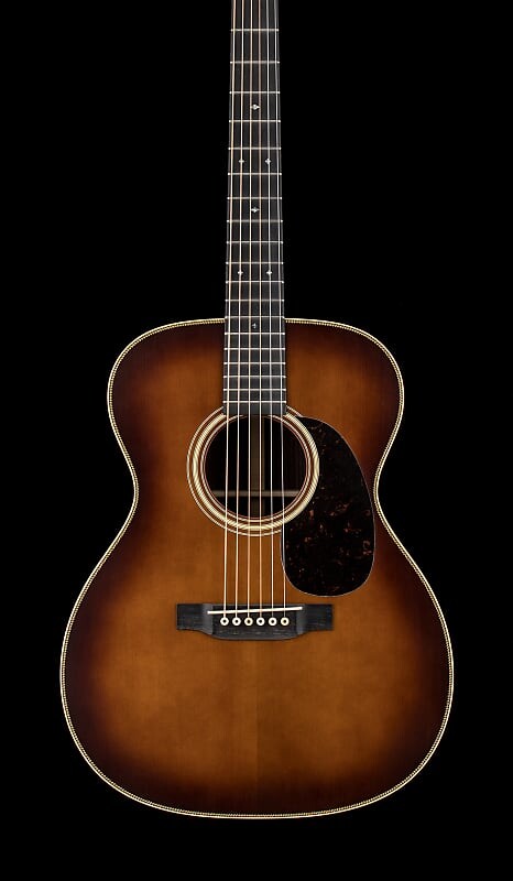 

Гитара Martin Custom Shop 000-28 1937 #14709, янтарный