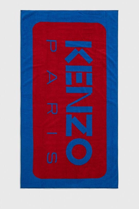 

Полотенце с добавлением шерсти Kenzo, синий