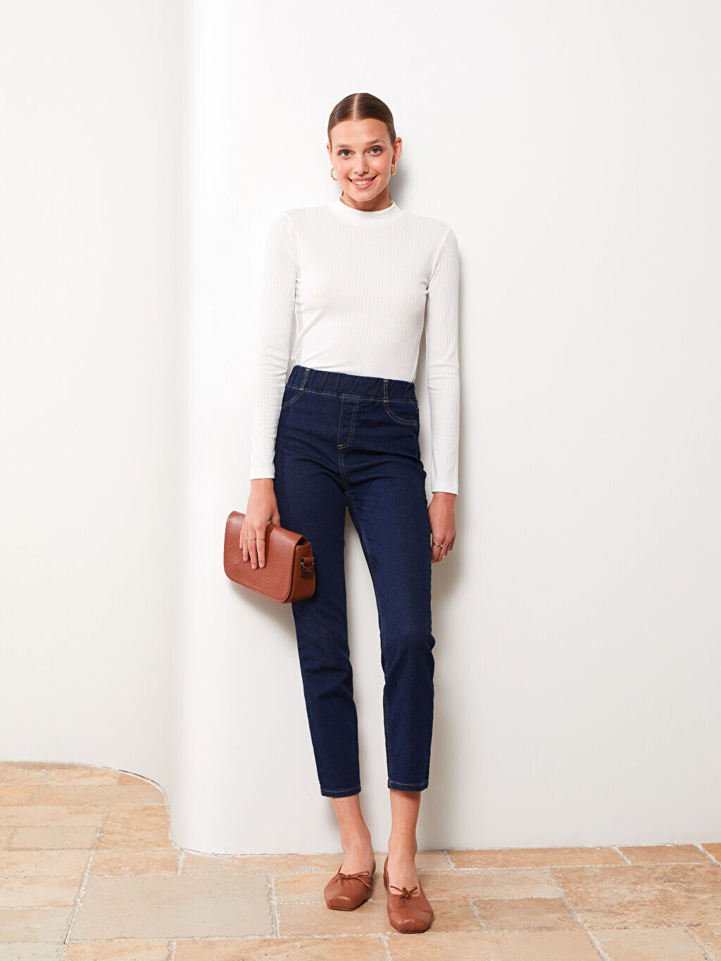 

Узкие прямые женские джинсы LCW Modest