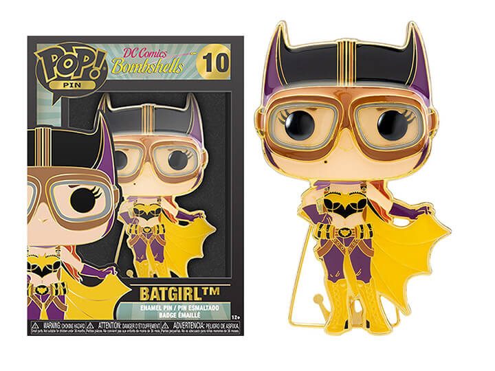 Фигурка Funky POP! Pins: DC Comics - Bat Girl набор значков dc batman 1 3 pin kings 2 pack