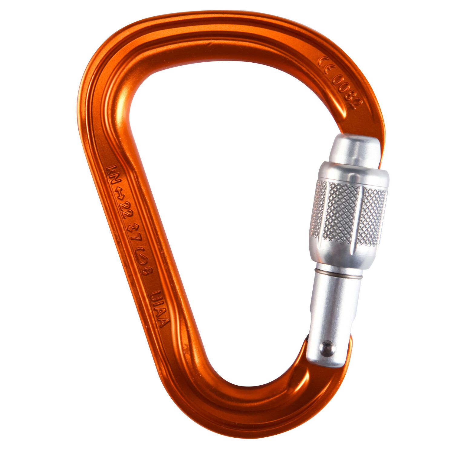

Карабин Petzl HMS, красный