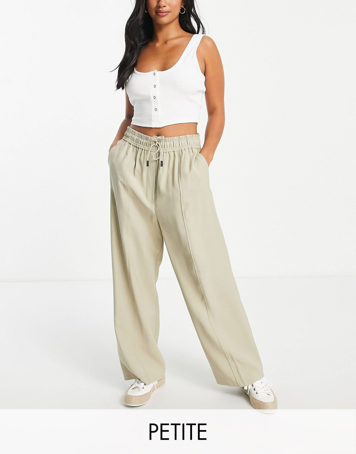 

Песочные джоггеры Topshop Petite