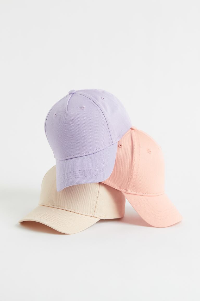 

3 бейсболки H&M