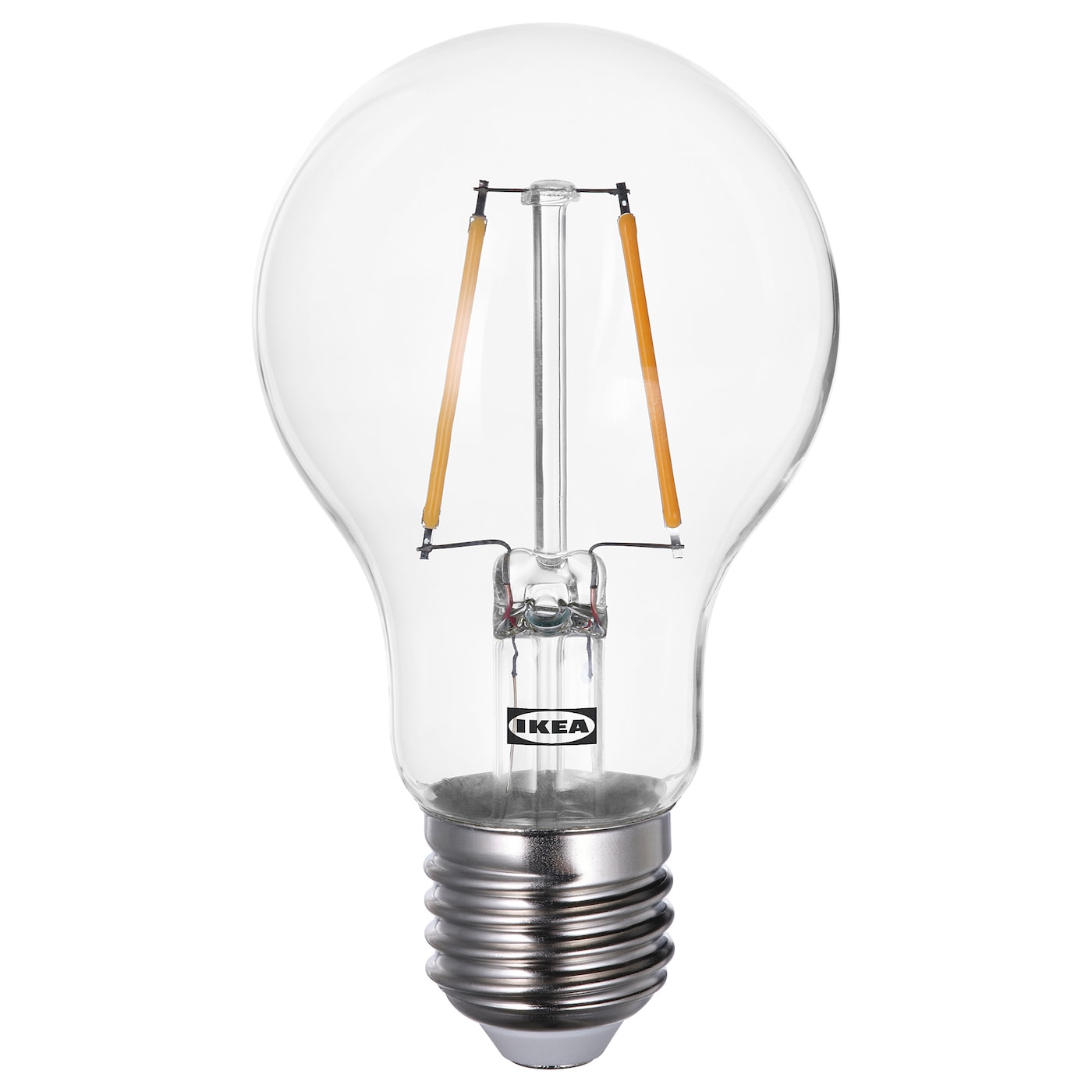 LUNNOM ЛУННОМ Светодиодная лампа Е27 150 лм, сферическая прозрачная IKEA