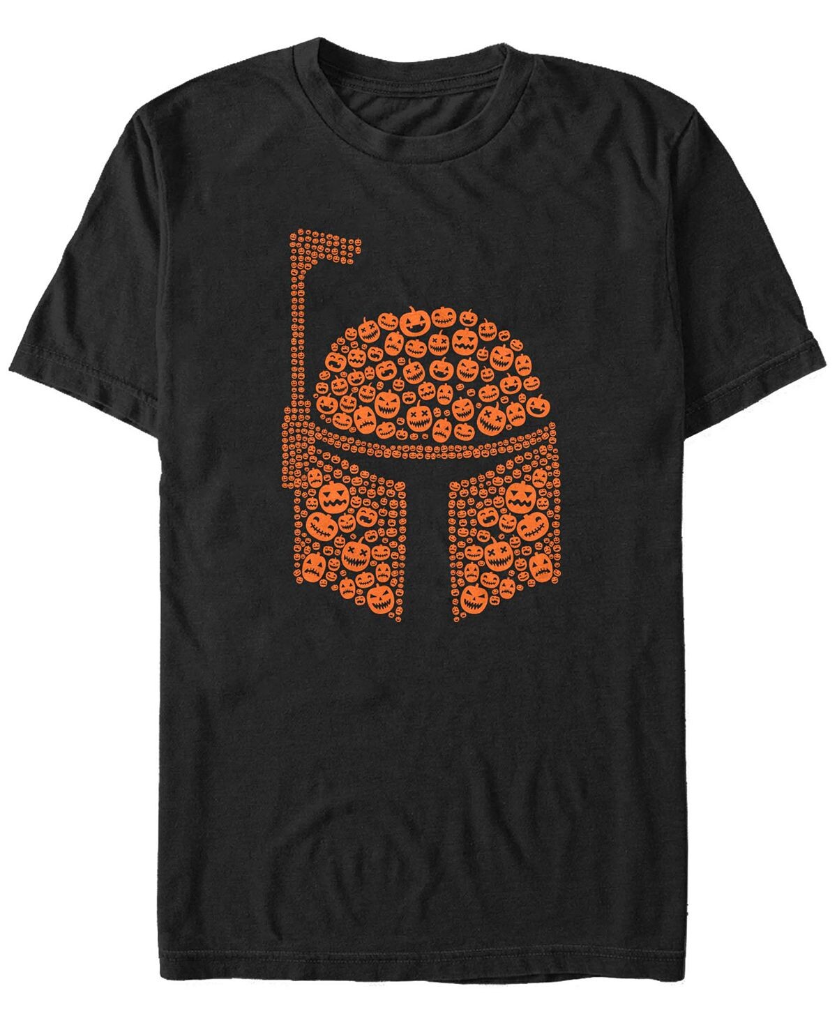 

Мужская футболка с коротким рукавом star wars boba pumpkins Fifth Sun, черный