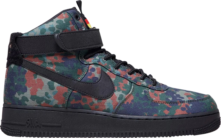 Лимитированные кроссовки Nike Air Force 1 High '07 LV8 'Germany', многоцветный - фото