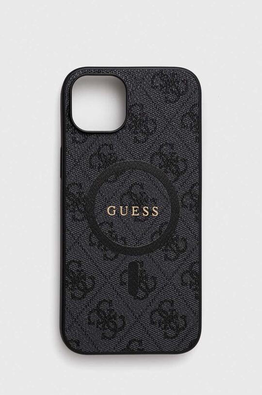 

Чехол для iPhone 15 Plus/14 Plus 6,7 дюйма Guess, черный