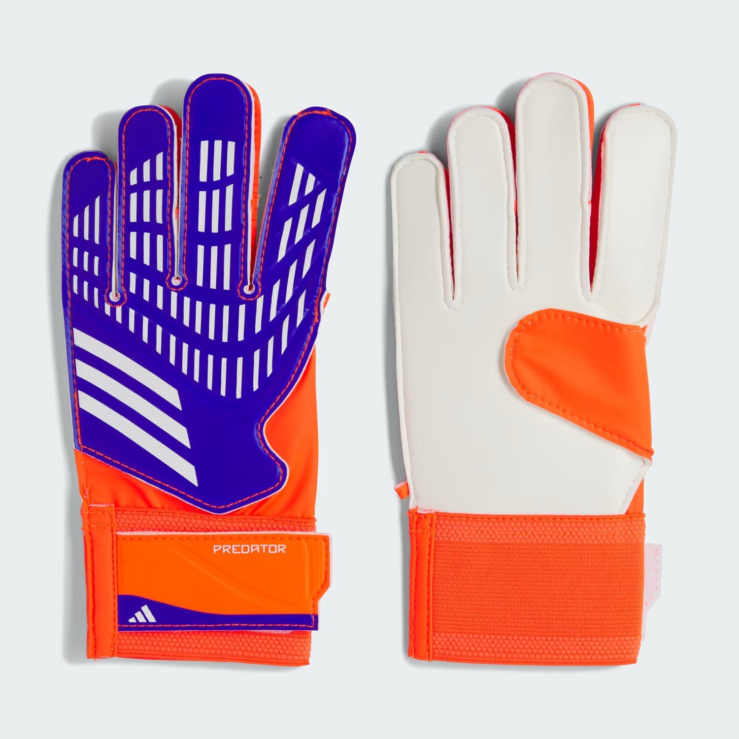 

Детские вратарские перчатки Predator Training Adidas, цвет Lucid Blue/Solar Red/White