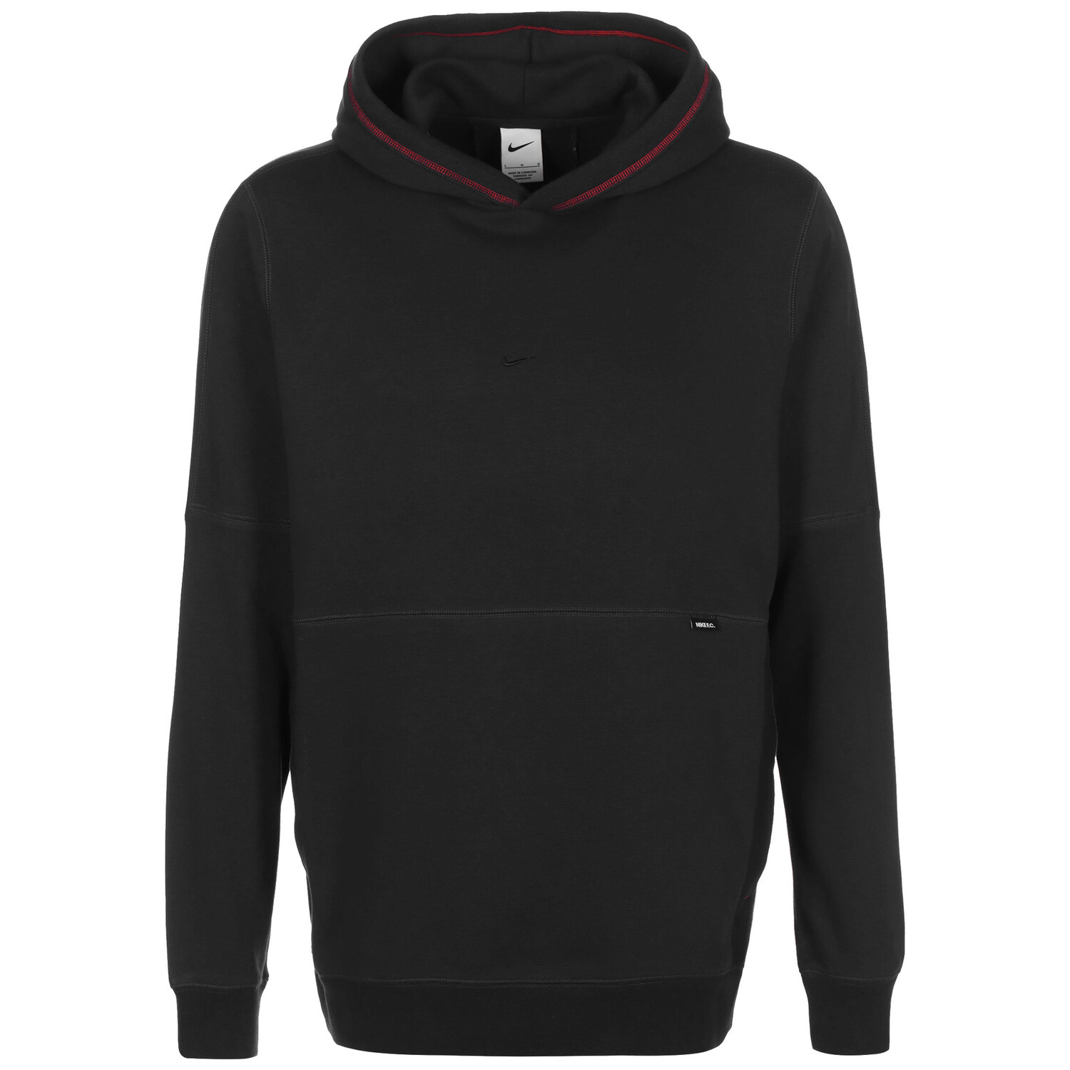 

Толстовка Nike Kapuzenpullover F.C. Fleece, черный